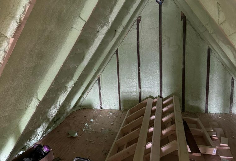 Spray Foam Insulation project from the WeSprayIt archive