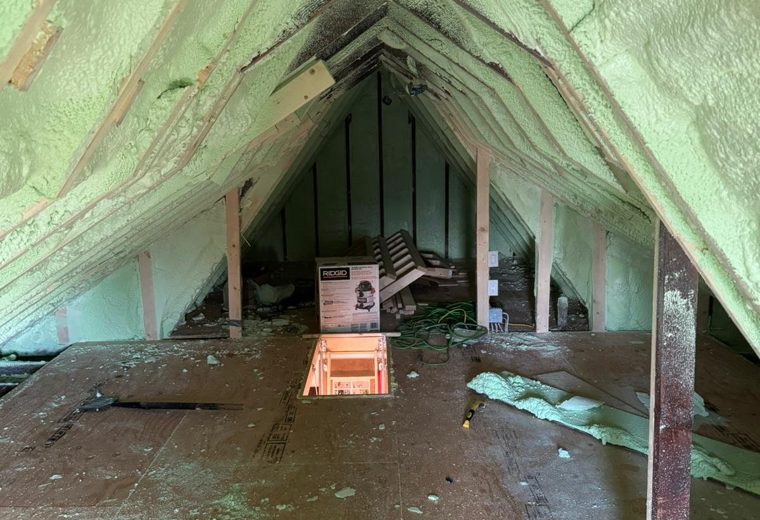 Monoglass Insulation project from the WeSprayIt archive